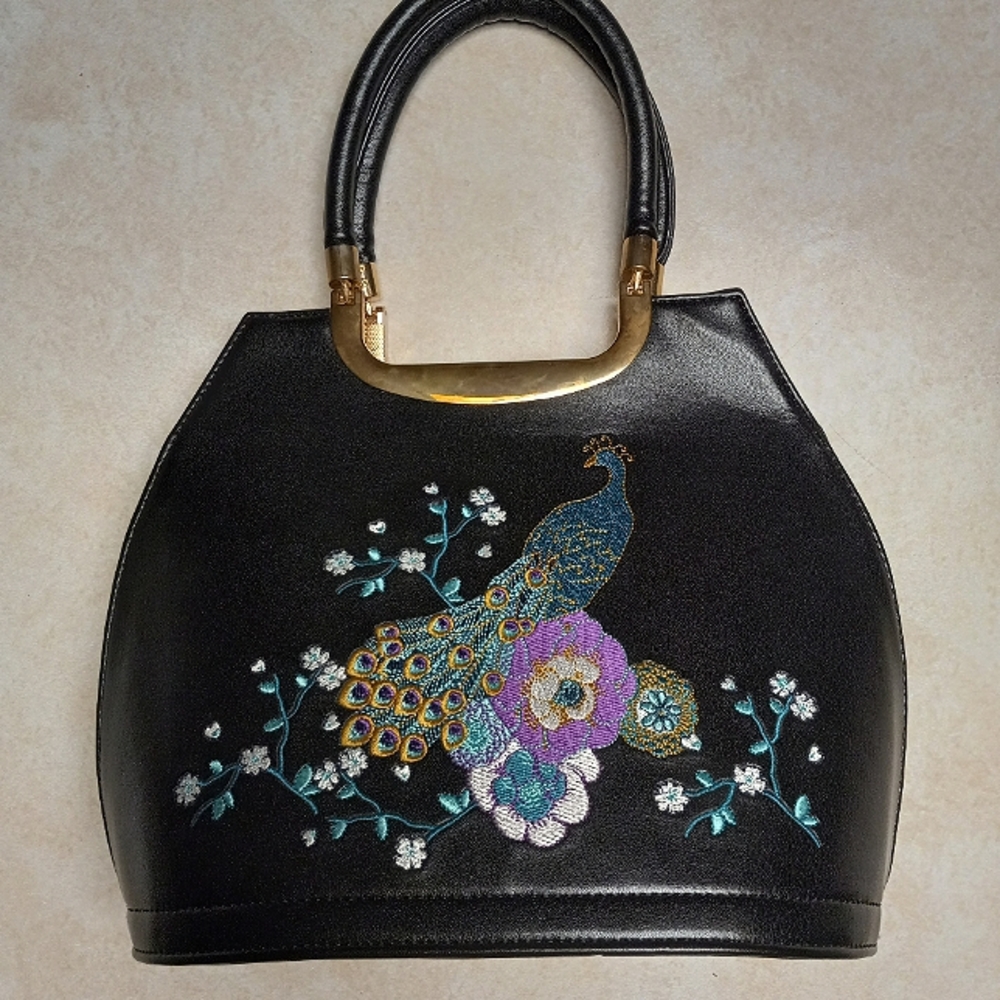 Peacock purse